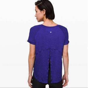 Lululemon Open Up Tie Back Tee